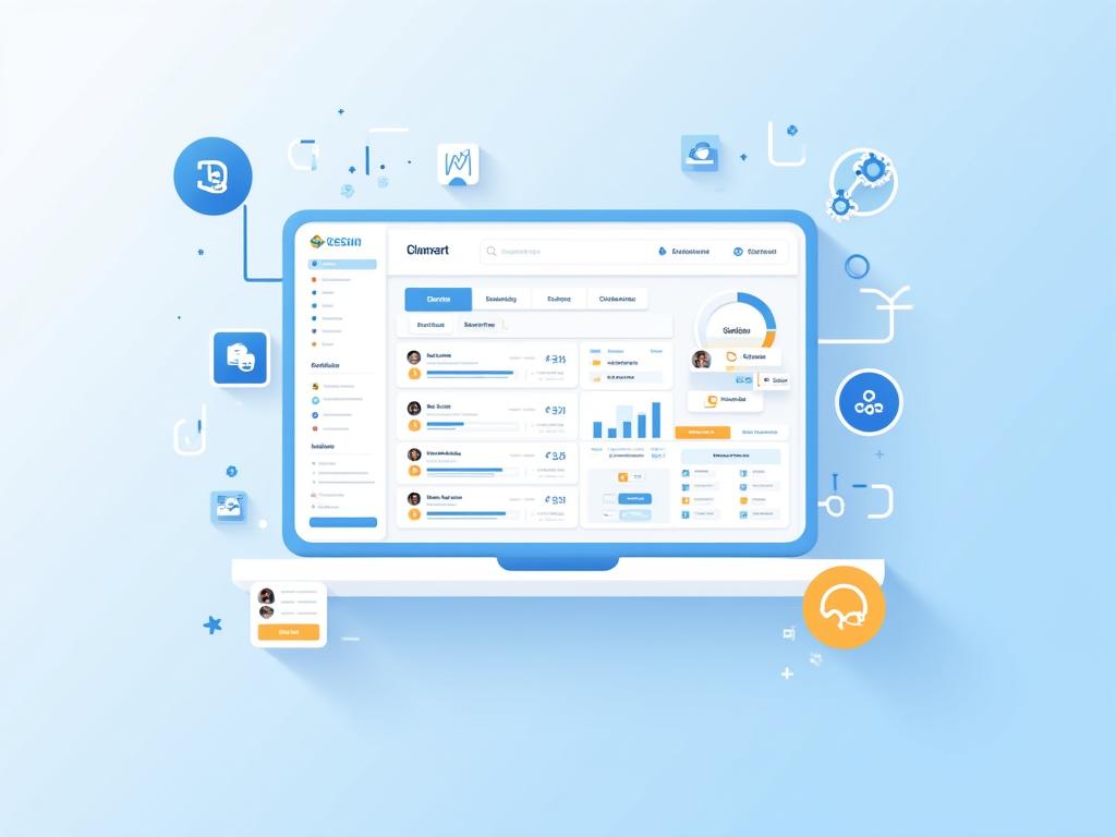 Tableau de bord d'une plateforme d'apprentissage interactive de LumièreForge